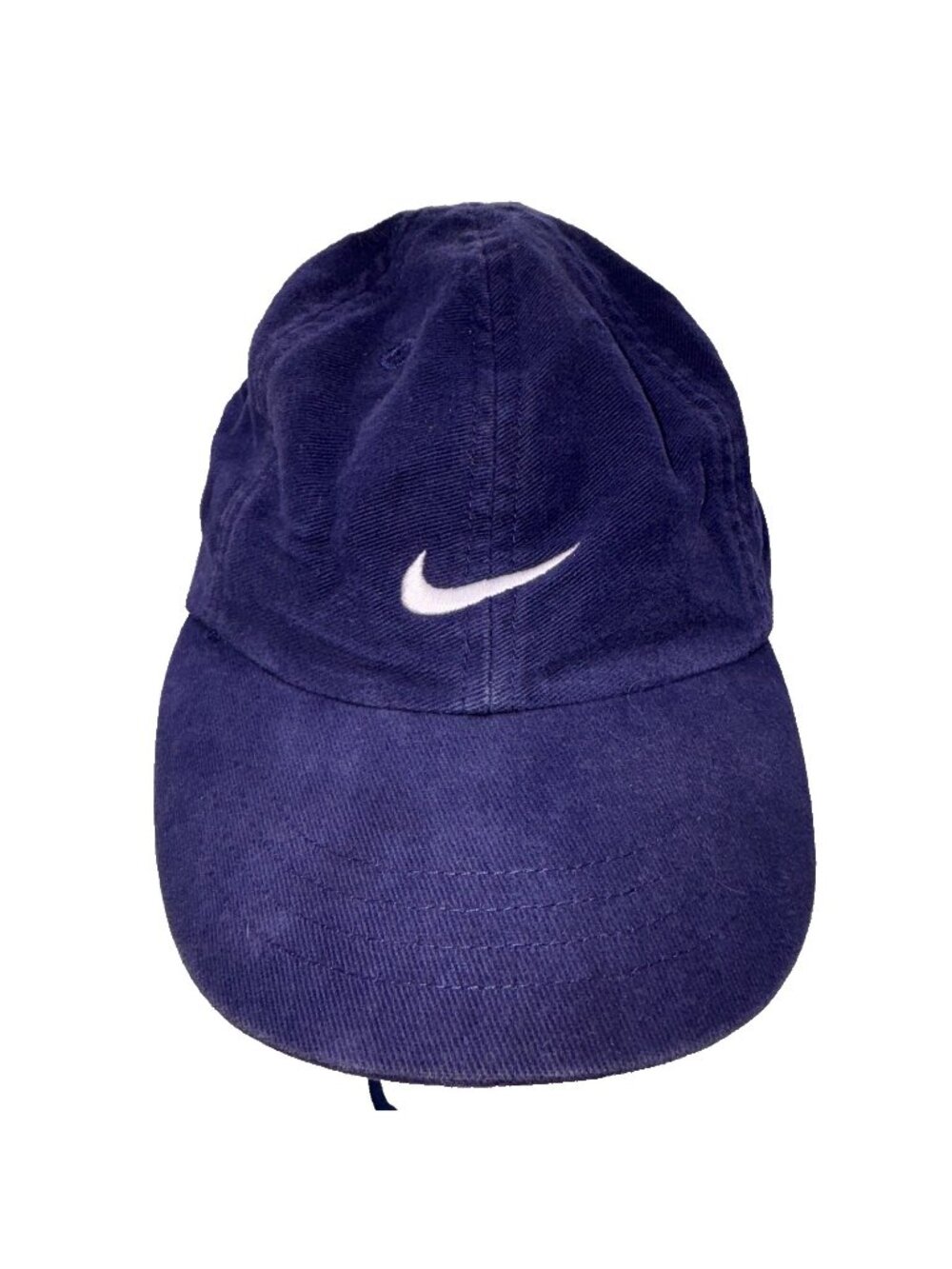 Nike Youth Baseball Cap Hat, Blue/Navy, Swoosh Logo, Size Toddler Kid Strapback